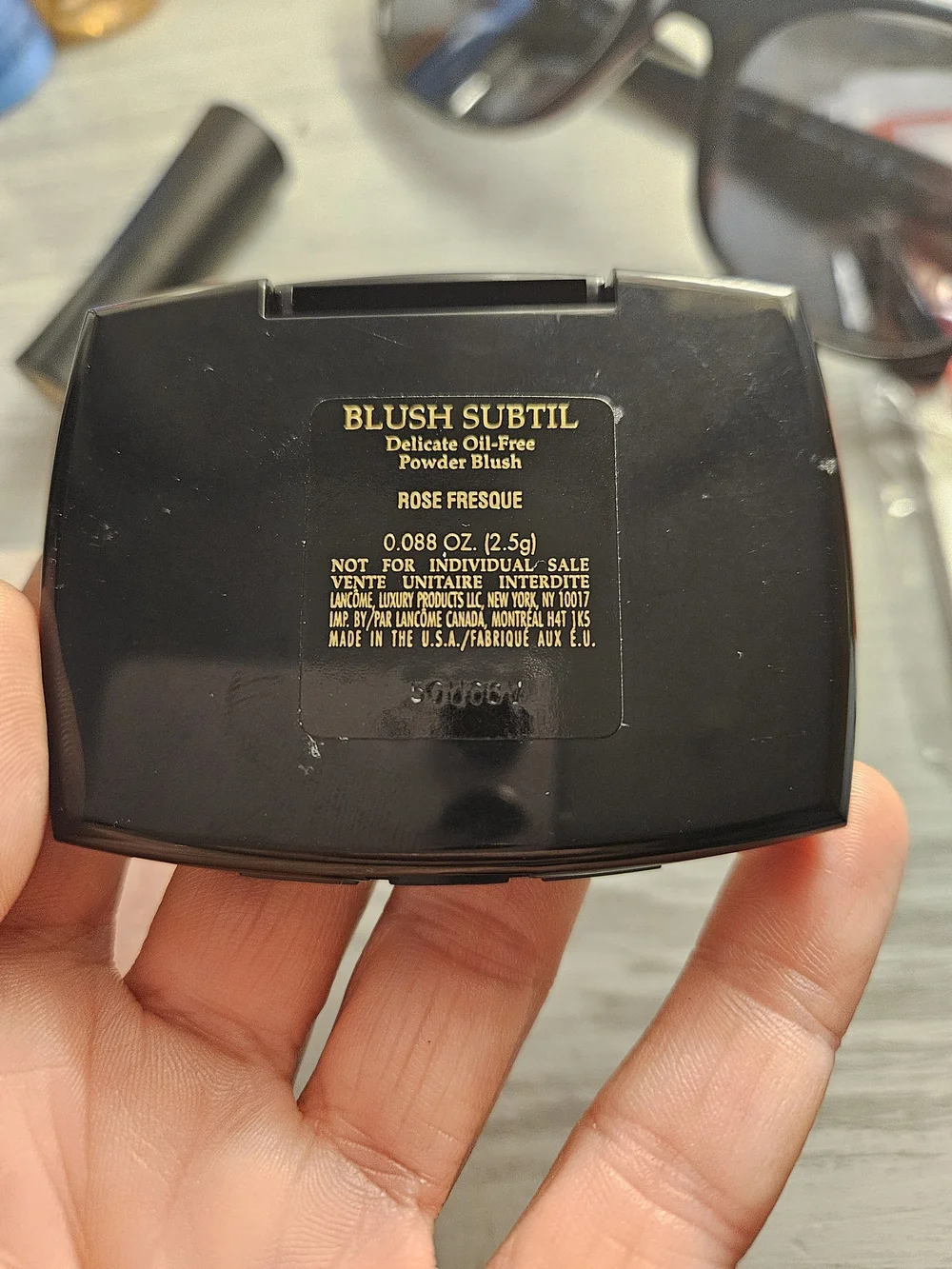 Lancome trio lipstick